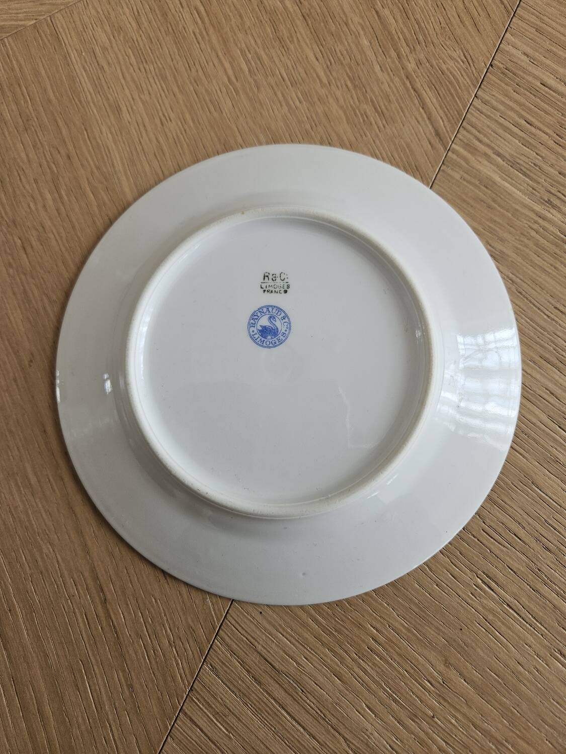 Lot de 7 assiettes à dessert / pain/ mignardises Raynaud Limoges