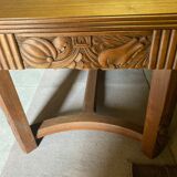 Art Deco table and 6 chairs from the 1930s