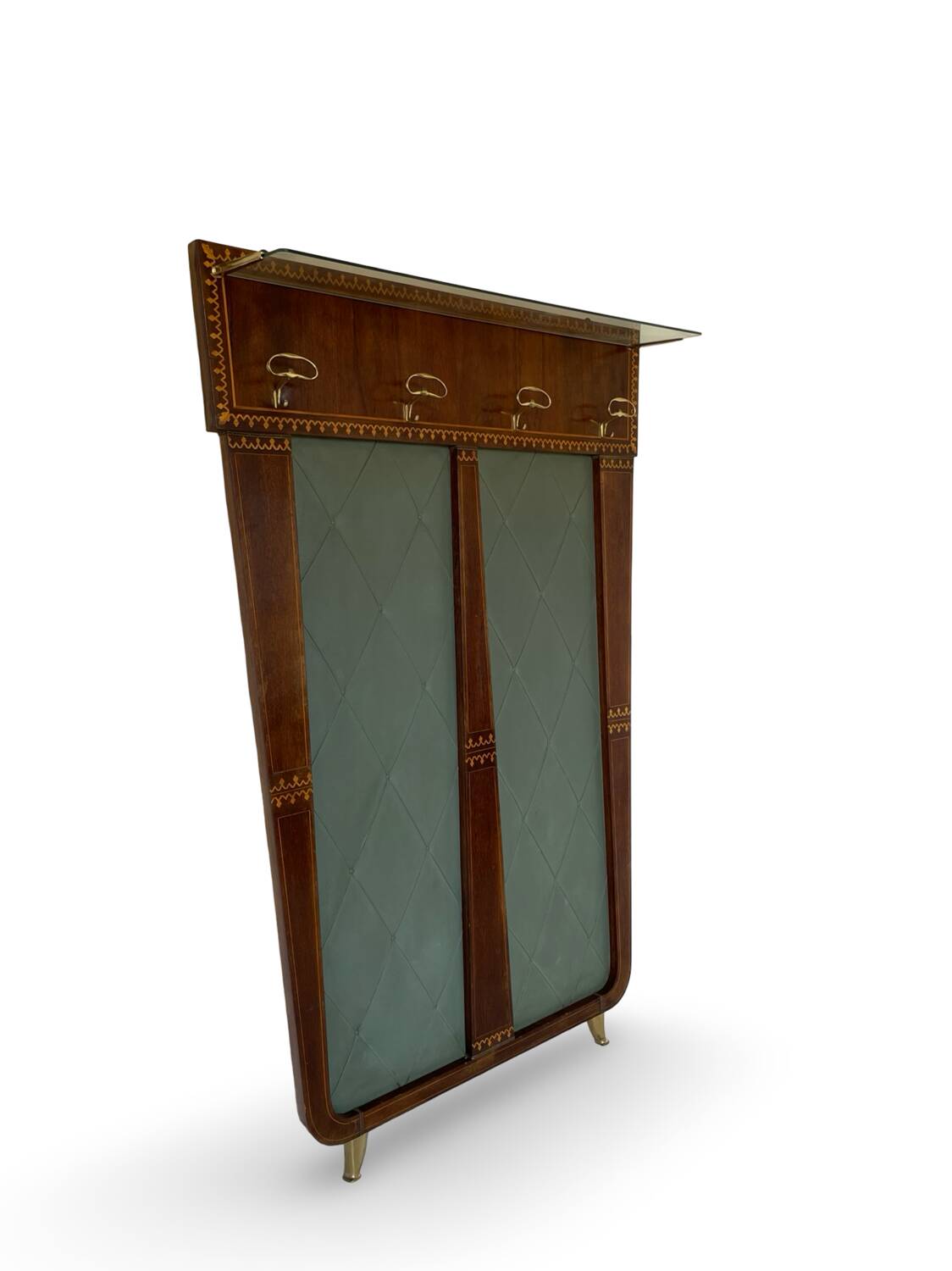 Porte-manteau mural italien des années 60