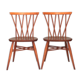Set of 2 candlestick chairs by Lucian Ercolani for Ercol