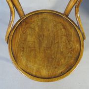 Two chairs No. 14, circa 1890 by Fuchs and Freud Bielitz, original patina