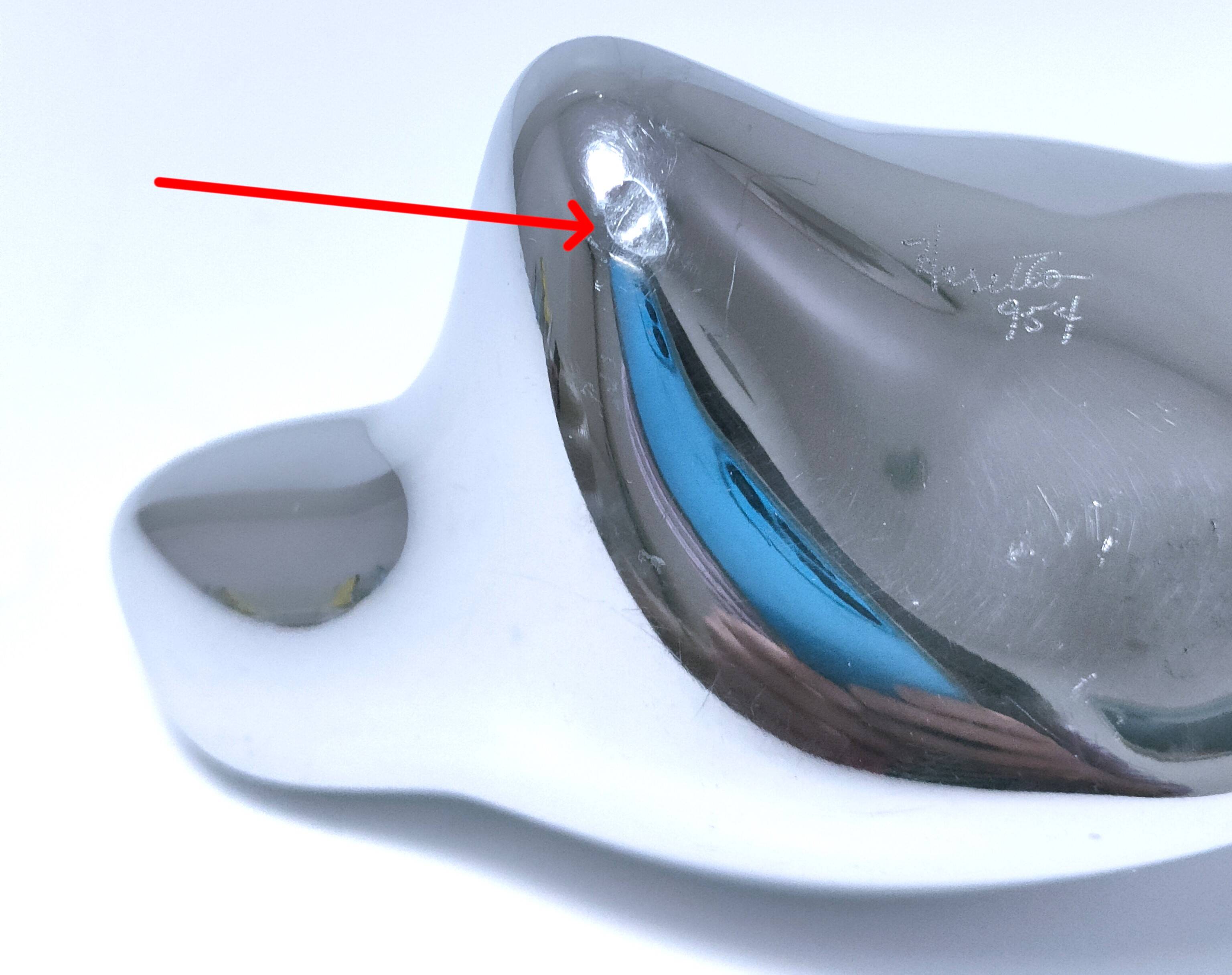 Beaver aluminum paperweight modernist design by Hoselton signed and numbered