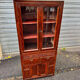 Attractive two-part Indochinese display cabinet. Mid-20th century
