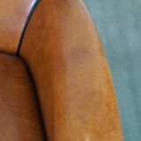 Sheepskin Armchair in Excellent Condition with a Luxurious Appearance