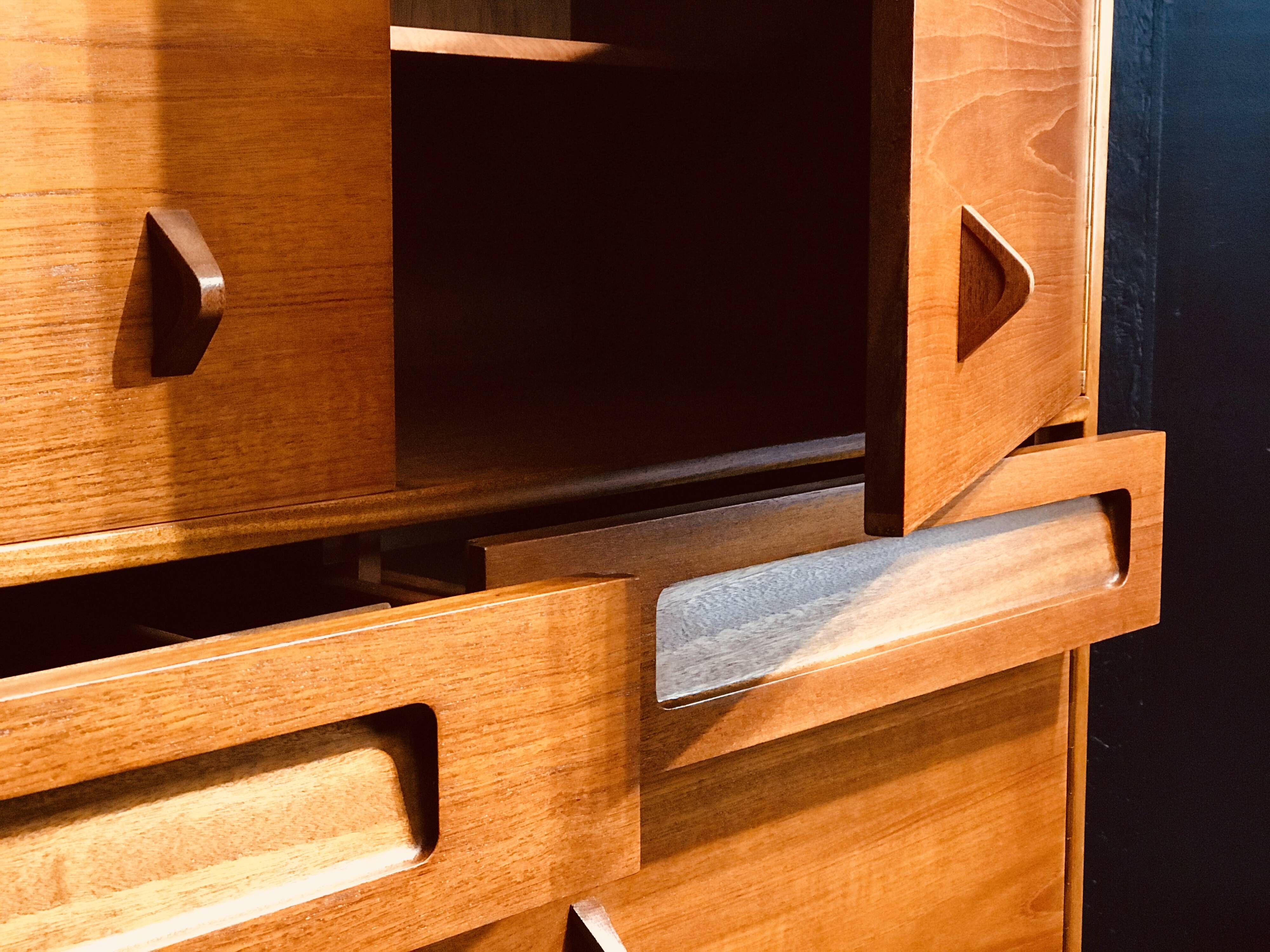 McIntosh Tall Sideboard, Scotland 1970s