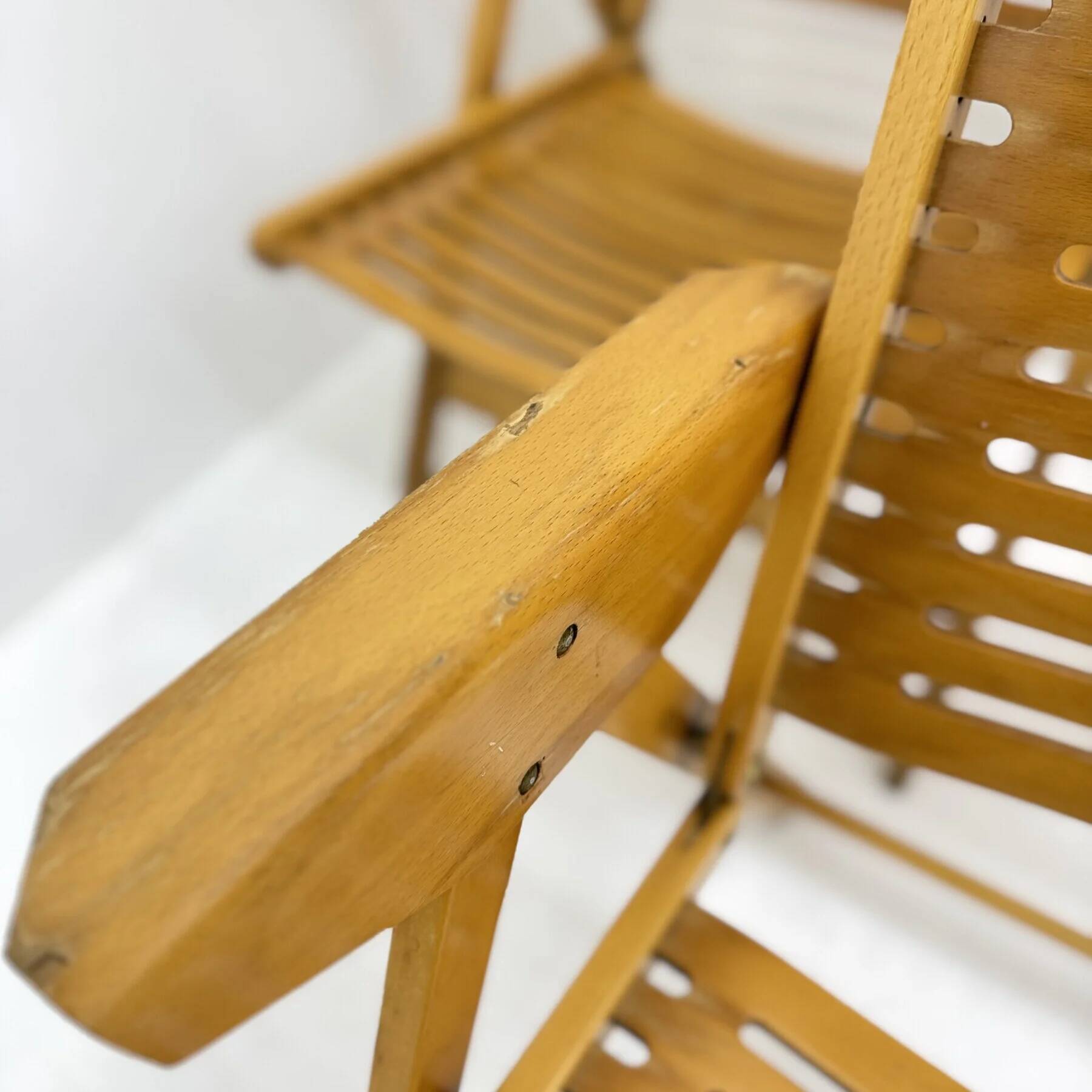 Niko Kralj Rex folding chair mid-century, 1950s