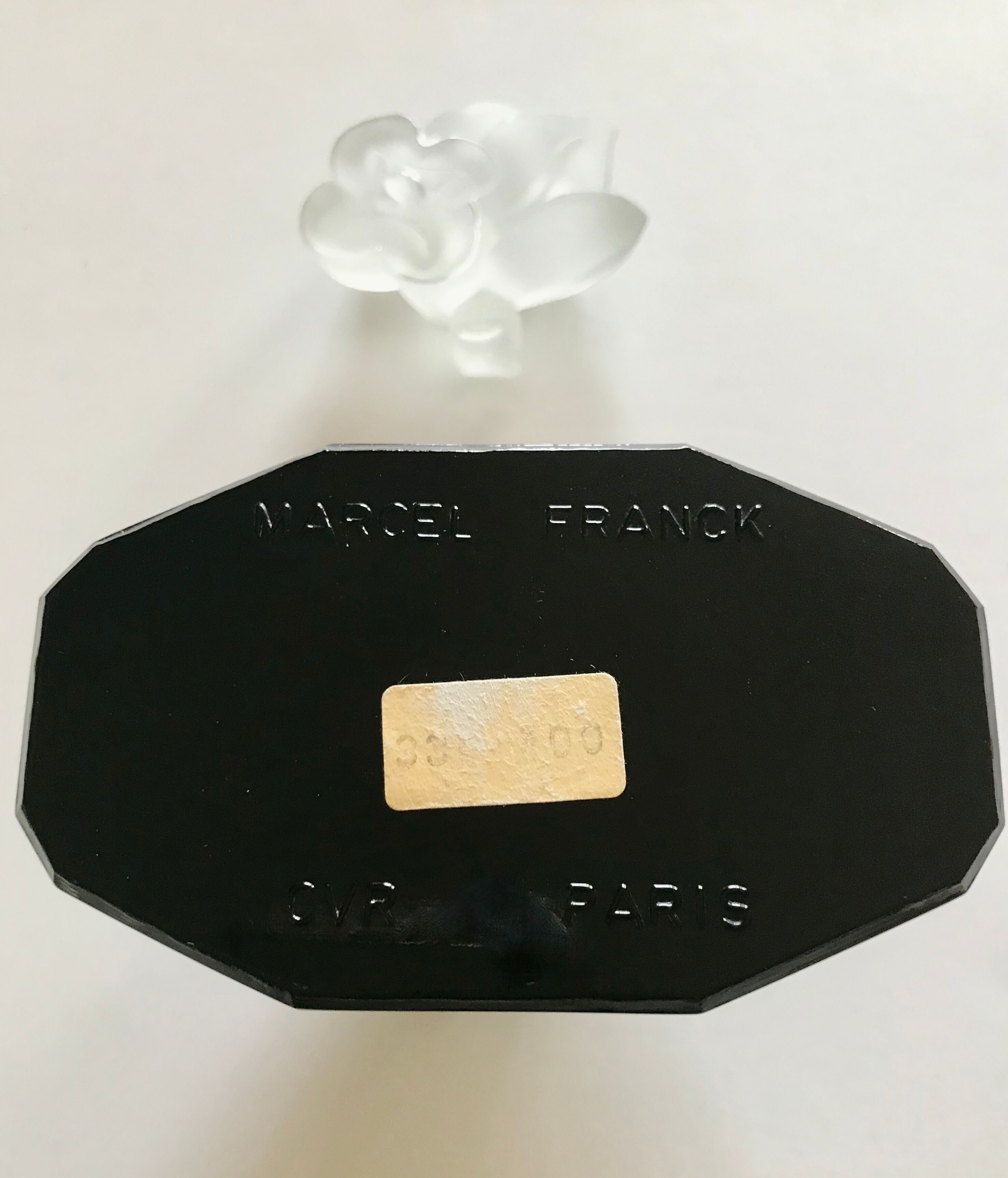 Marcel Franck Art Deco black bottle