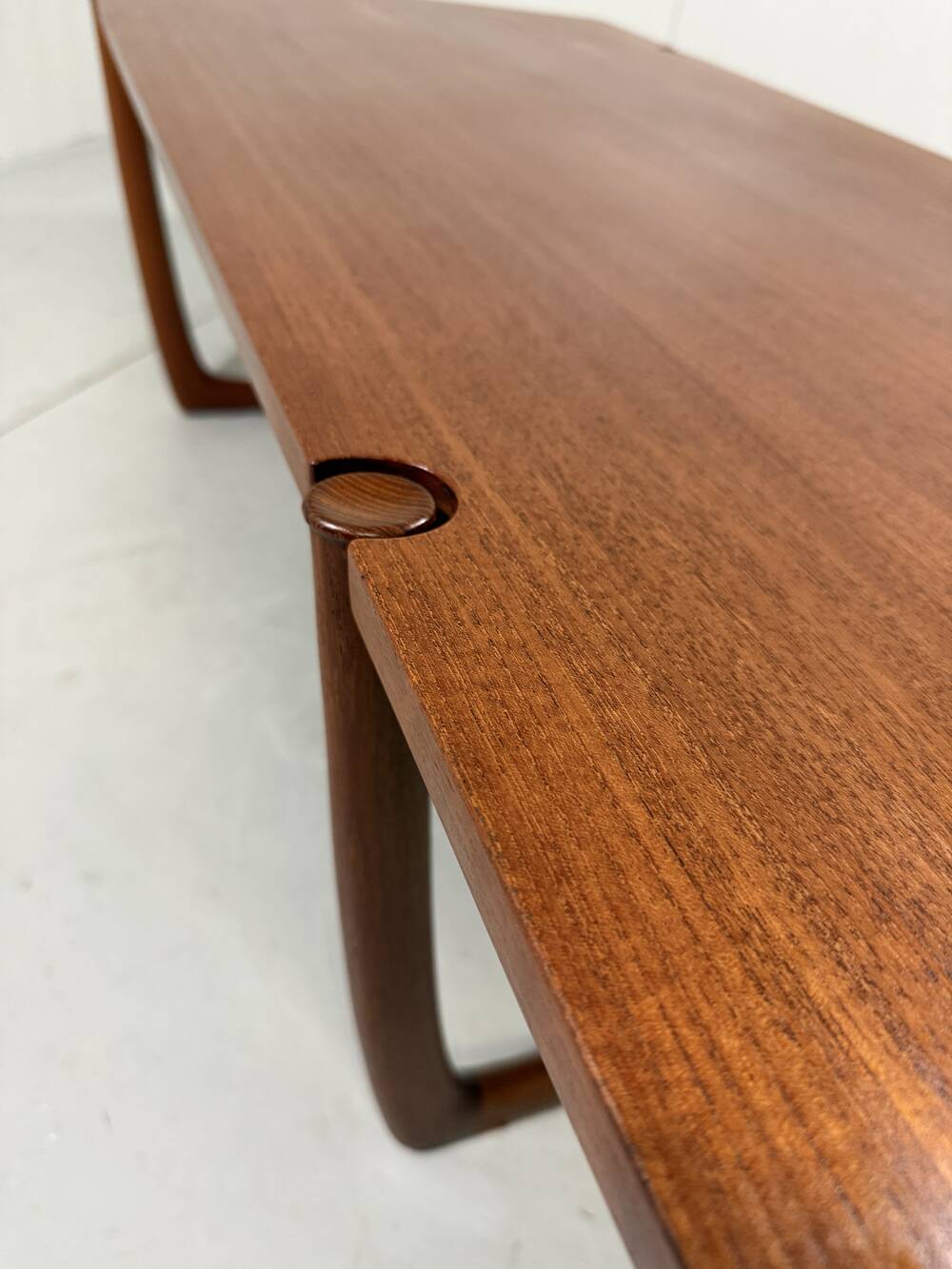 Peter Hvidt & Orla Mölgaard teak coffee table 596 France & Son, Denmark