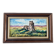 Framed oil painting - Landscape with castle ruins