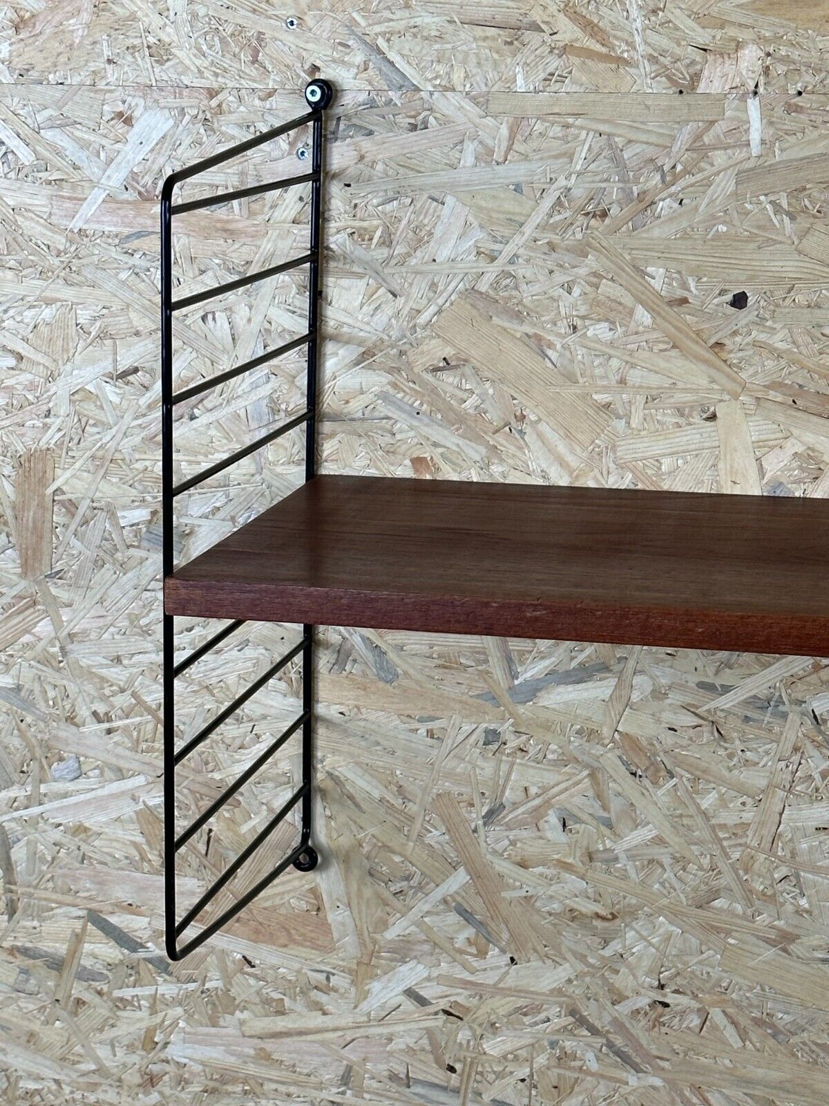 60s 70s teak string shelf module by Kajsa & Nils "Nisse" Strinning Sweden