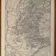 Old map of the Alps - 1920
