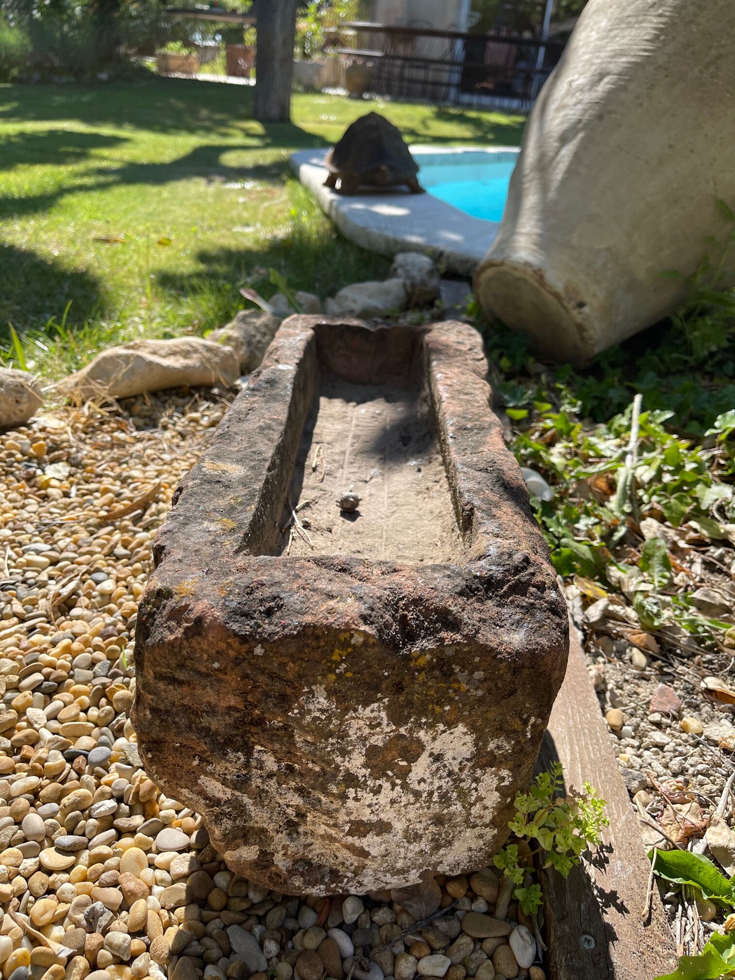 Old stone trough