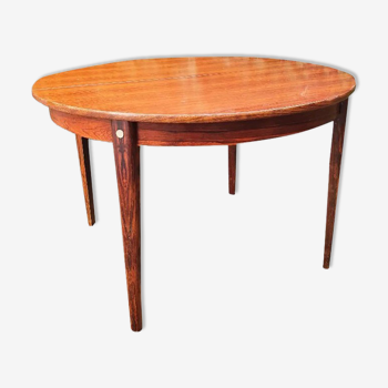 Scandinavian table rosewood veneer from Rio 1960