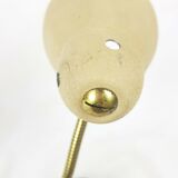 Former office lamp arm articulated in gold metal 50s