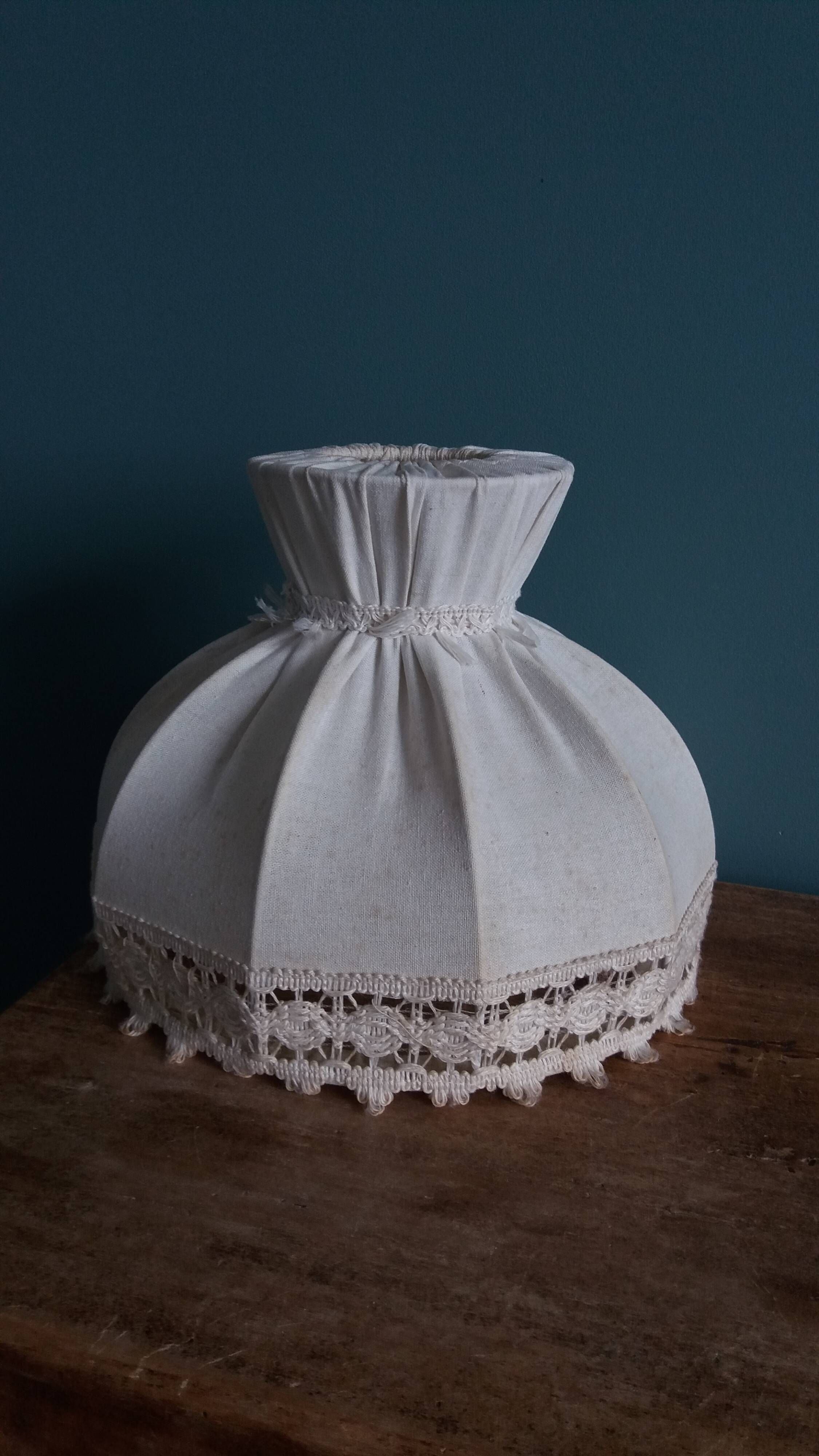 Lamp, turned wooden base