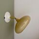 Vintage lampshade in Clichy glass pale yellow