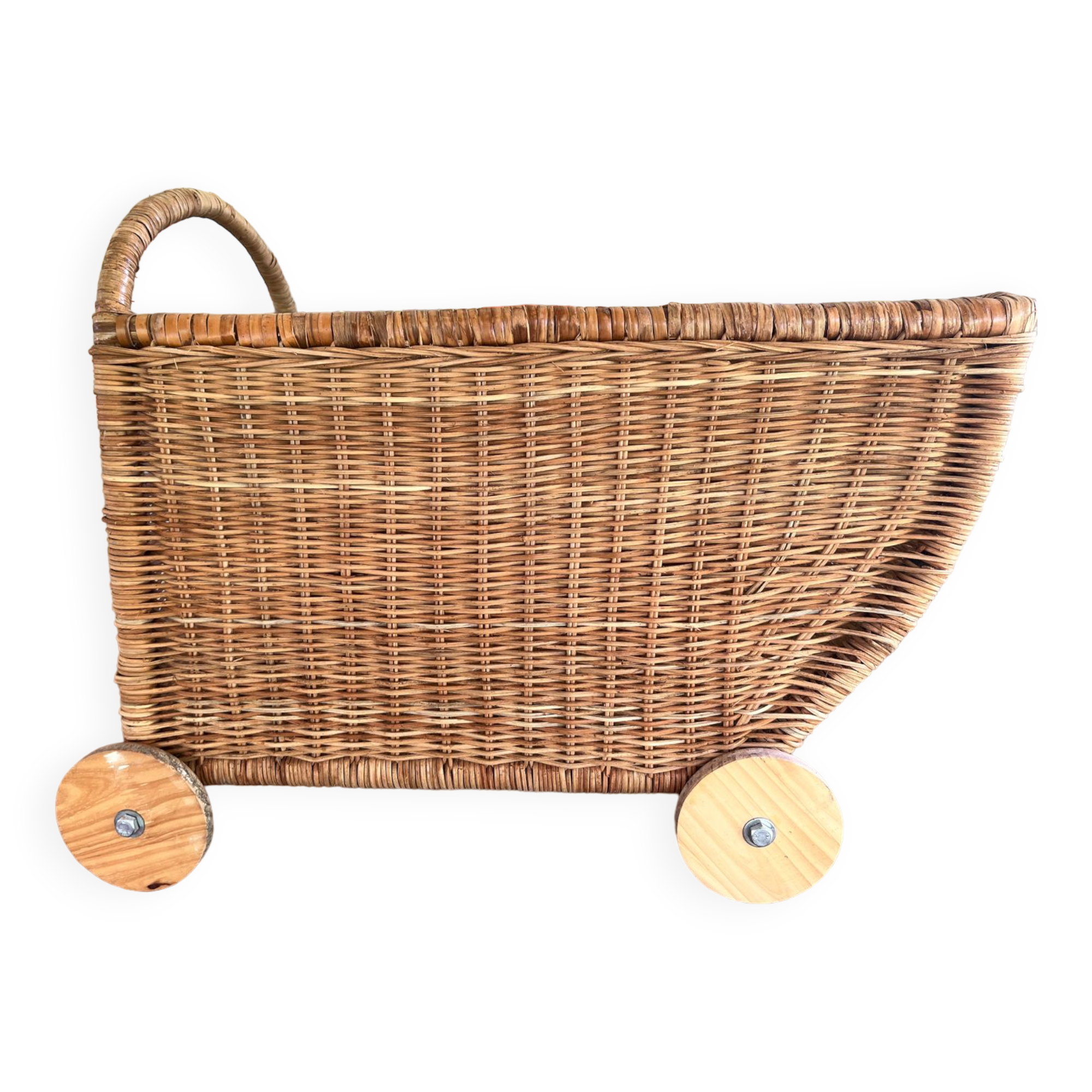 Rattan trolley/stroller