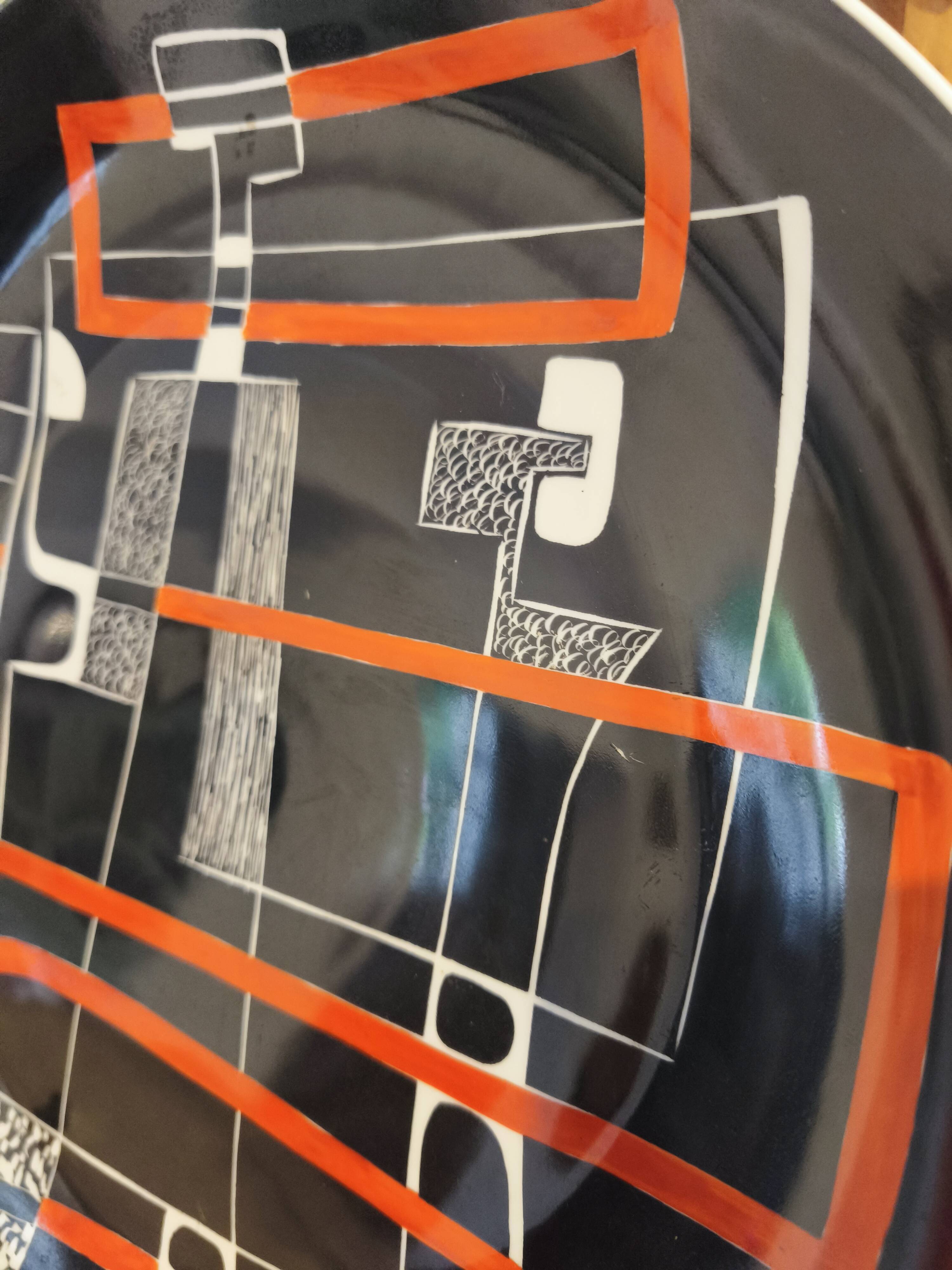 New Look , decorative plate, Karolina, 1960s