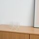 Set of four glasses, Danish design, 1970s, manufactured in Denmark