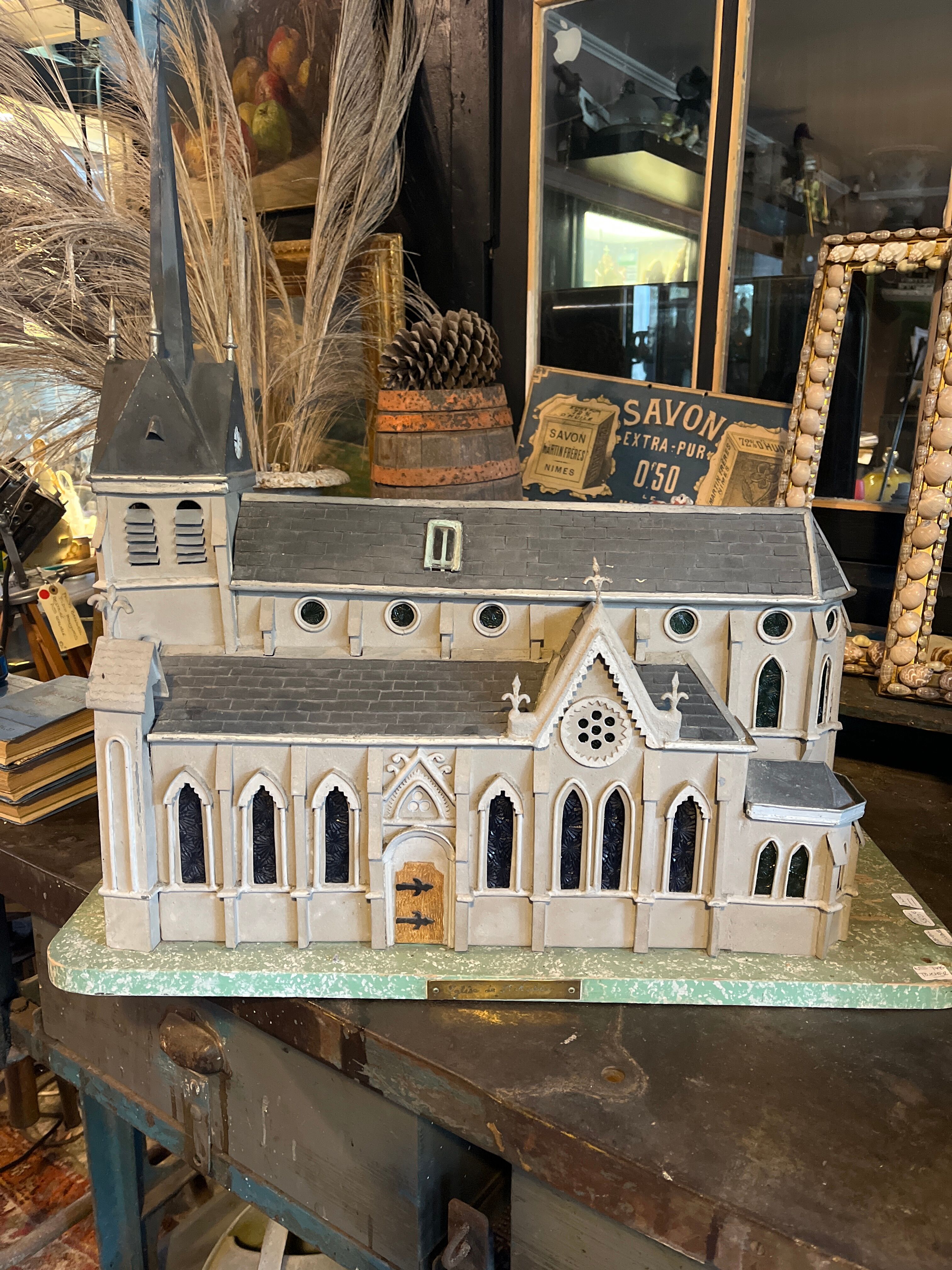 Zinc church ancient handicrafts