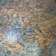 Globe vintage 1950 terrestre Girard et Barrère et Thomas - 33 cm