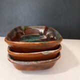 3 small dishes or Vallauris ravioli