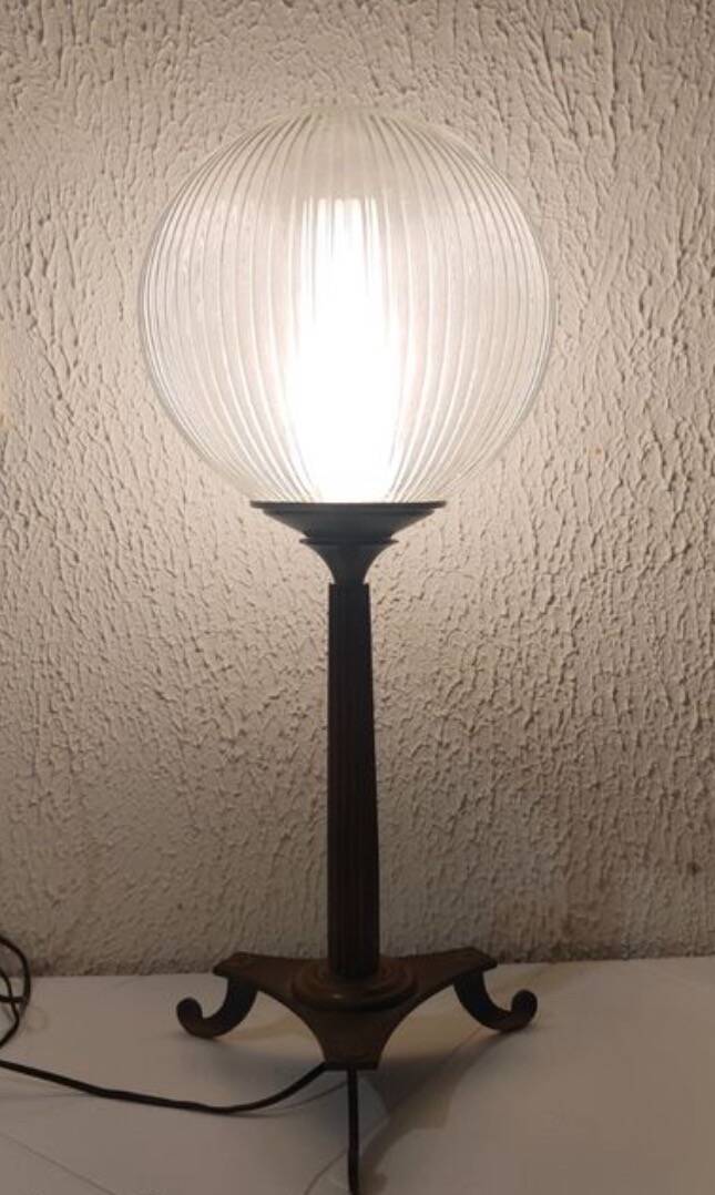 Vintage brass lamp 1960
