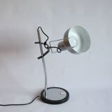 Mid century modern adjustable metal desk lamp, 1960s