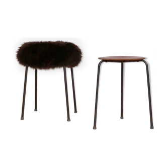 Pair of Danish stools from the 1960s