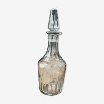 Vintage glass decanter