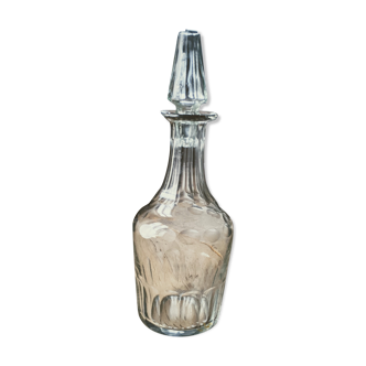 Vintage glass decanter