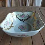 Ribes Limoges porcelain salad bowl