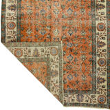 Anatolian handmade vintage rug 240 cm x 138 cm