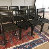 8 Philippe Hurel chairs in perfect condition