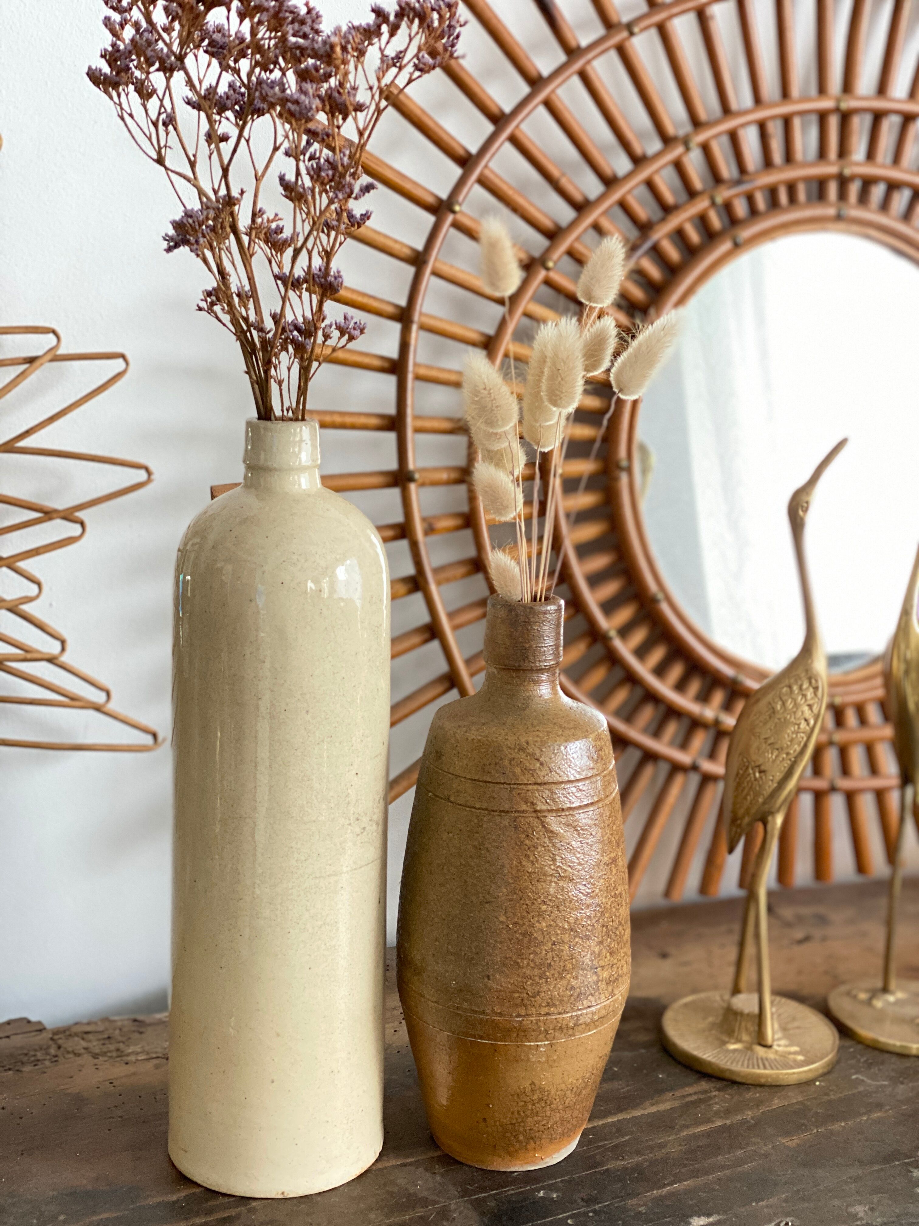 Vintage stoneware vase