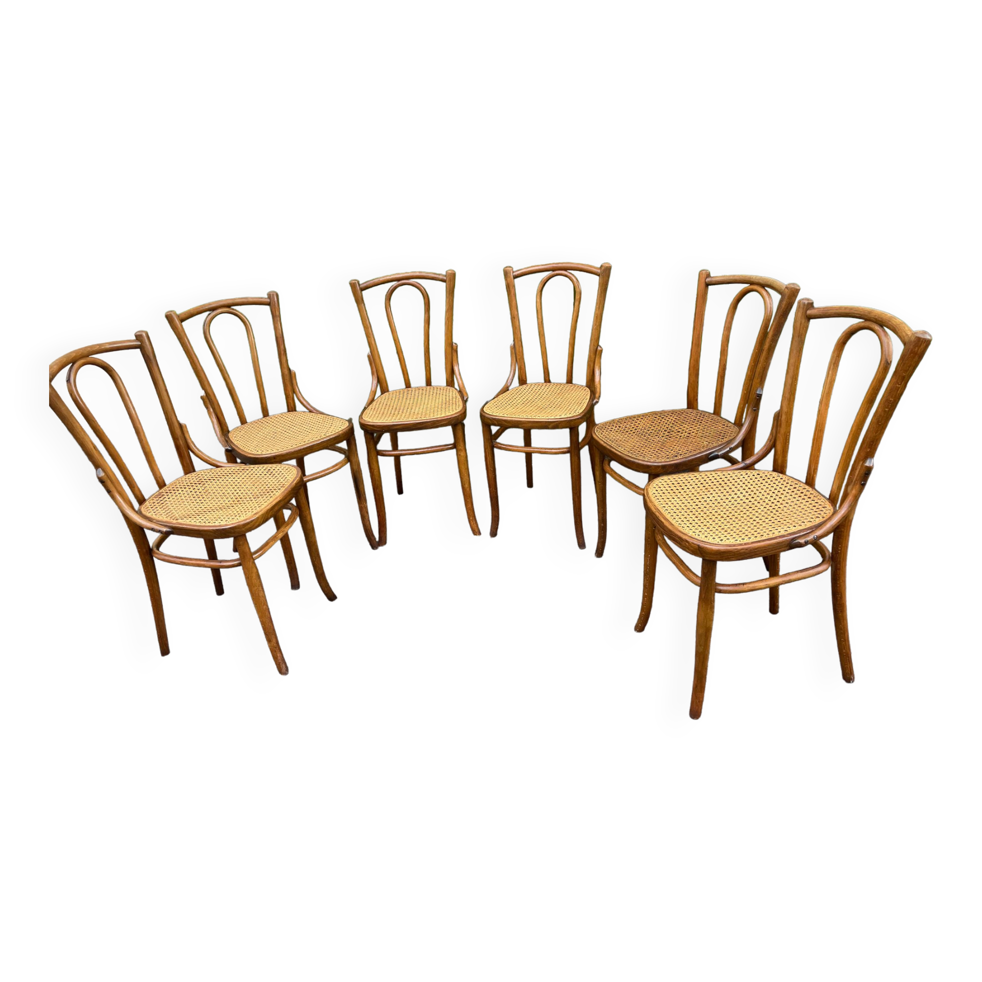 Baumann tanned bistro chairs
