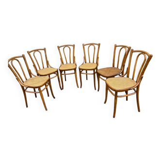 Chaises bistrot cannées Baumann