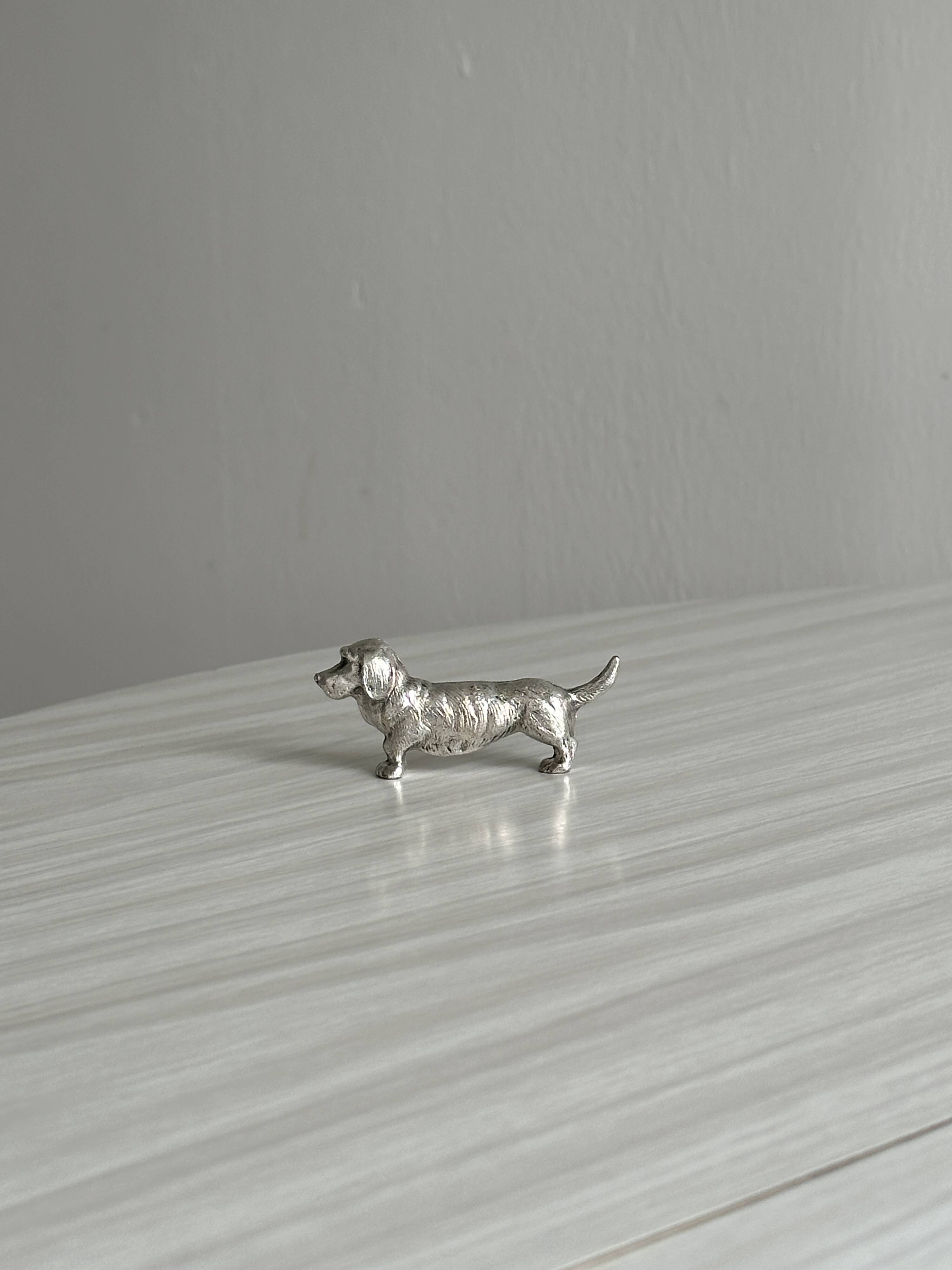 Lot de 6 porte-couteaux chien