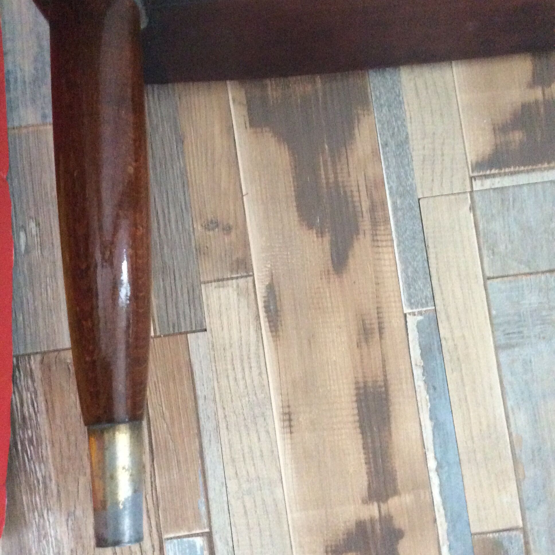 Scandinavian coffee table in teak and white marble