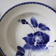 Lot d'assiettes bleues Lonchamp