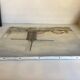 Painting winter landscape with a mill oil on canvas signed