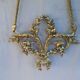 Pair of brass wall light
