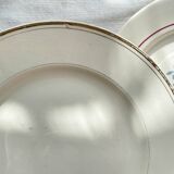 6 Mismatched Vintage Plates with Floral Pattern