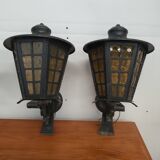 Pair of vintage lanterns