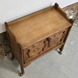 Small sideboard on wheels Guillerme and Chambron