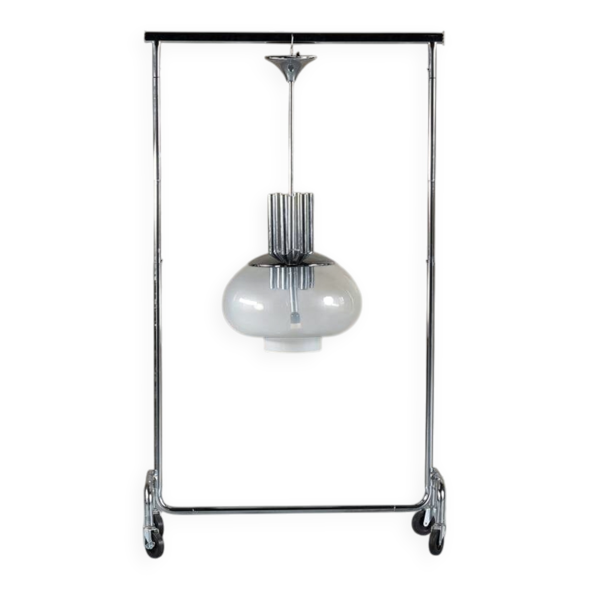 Murano glass pendant light by Carlo Nason for Mazzega, Italy, 1970s