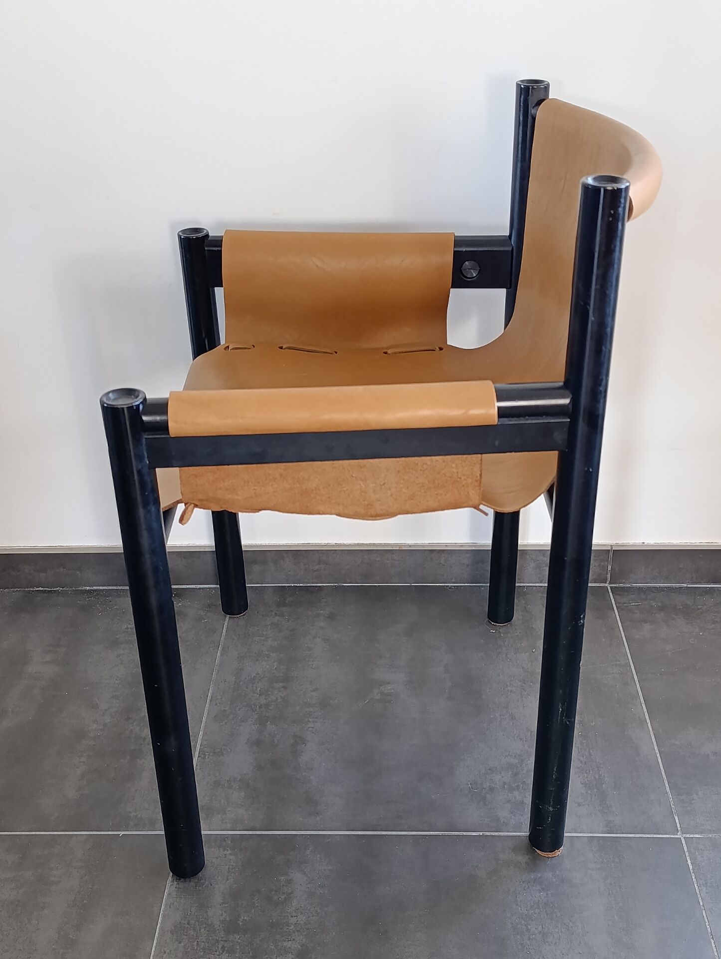 Fauteuil safari vintage Ibisco