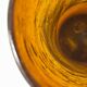 Vintage amber blown glass artisanal vase