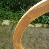 Rattan dining table 1980