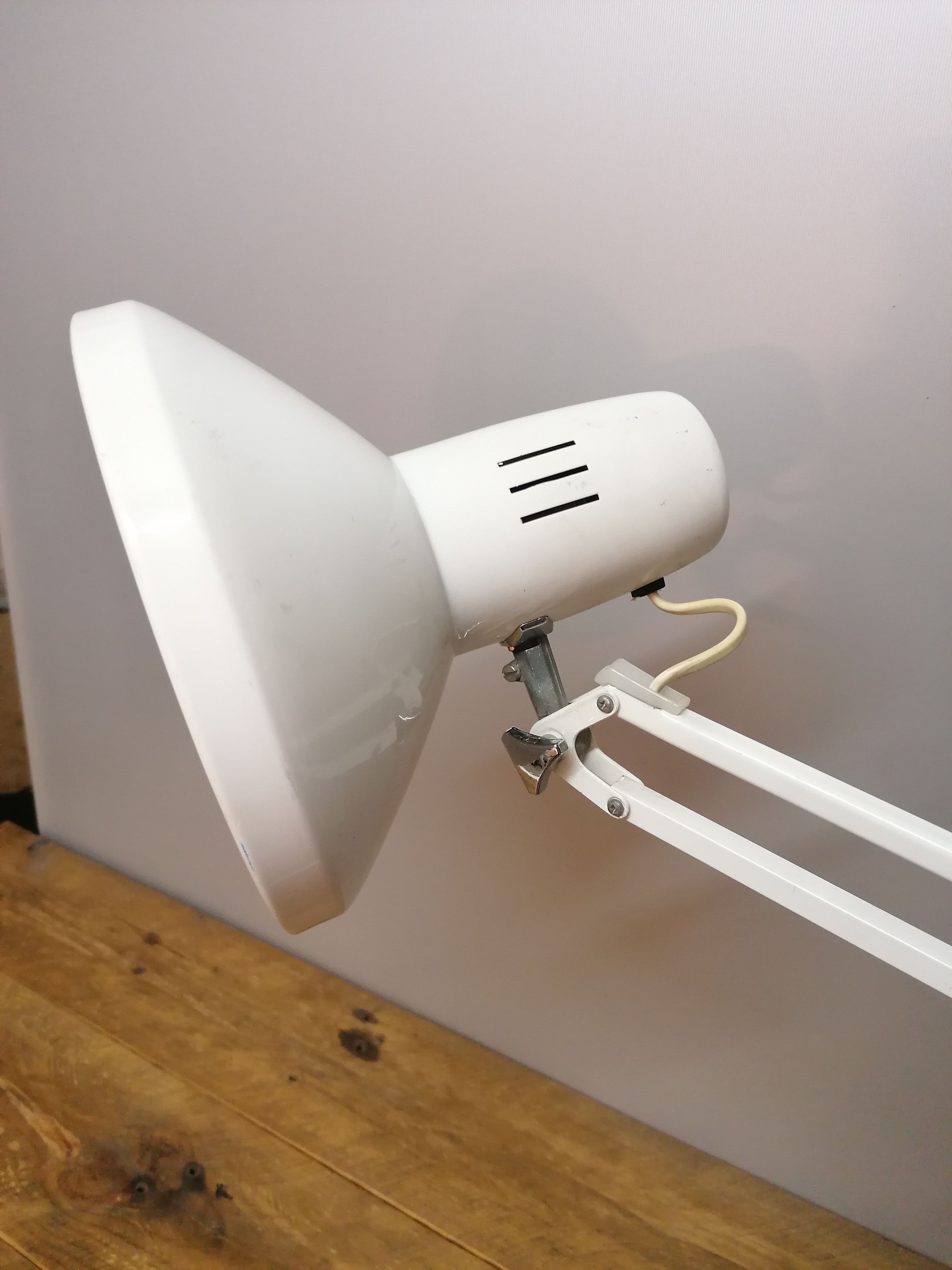 Vintage desk lamp - articulated, swivel - Ledu model 232 - Made in France - 1970